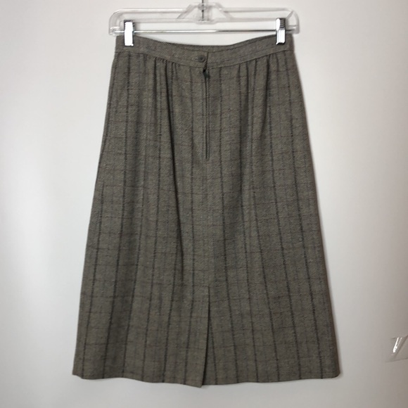 VINTAGE Edgeworth Clothiers Women's Gray Jacket and Skirt Suit 2 piece Dress 10 - Picture 13 of 13